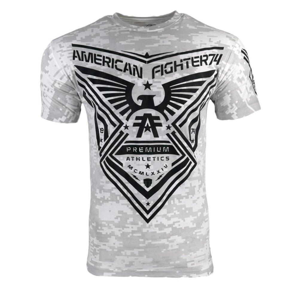 American Fighter Men's T-Shirt Yardley Premium Athletic White XS-4XL